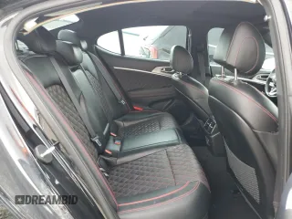 2020 Genesis G70 2.0T with VIN KMTG44LA7LU053209, listed as a Copart auction lot 53784414 with 17,365 mi miles and Salvage Title. Bid and sale history available at carsss.com. Image 10.