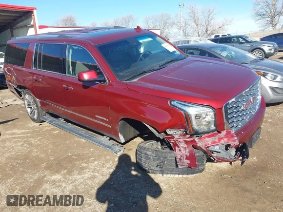 2018 GMC Yukon XL Denali with VIN 1GKS2HKJ3JR372473, listed as a IAAI auction lot 41637623 with 130,295 mi miles and . Bid and sale history available at DreamBid. Image 1.