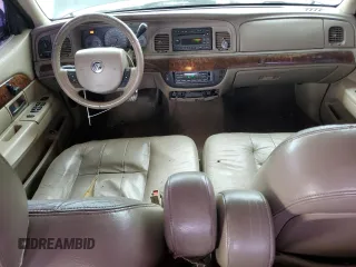 2005 Mercury Grand Marquis LS Premium with VIN 2MEFM75W05X615367, listed as a Copart auction lot 52590275 with 203,052 mi miles and Salvage Title. Bid and sale history available at carsss.com. Image 8.