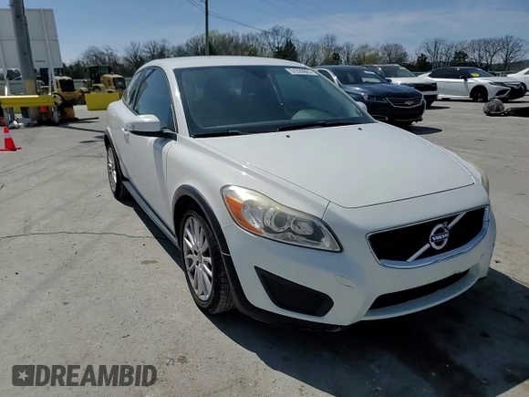 2011 Volvo C30 with VIN YV1672MK7B2213221, listed as a Copart auction lot 51539605 with 118,923 mi miles and Clean Title. Bid and sale history available at carsss.com. Image 10.