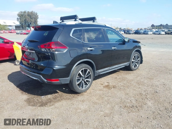 2019 Nissan Rogue SL with VIN 5N1AT2MT1KC833220, listed as a IAAI auction lot 42179936 with 82,232 mi miles and . Bid and sale history available at DreamBid. Image 4.