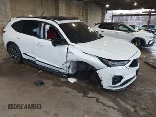 2023 Acura MDX Type S w/Advance Package with VIN 5J8YD8H88PL003108, listed as a IAAI auction lot 40914855 with 1 mi miles. Bid and sale history available at carsss.com. Image 1.