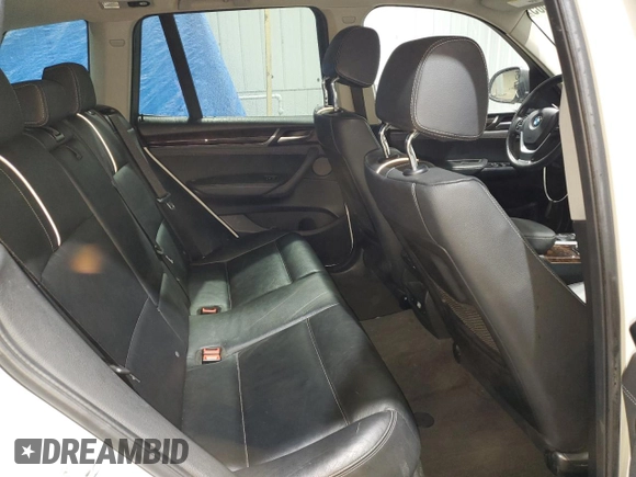 2017 BMW X3 xDrive28i with VIN 5UXWX9C34H0W78776, listed as a Copart auction lot 49159505 with 107,591 mi miles and Salvage Title. Bid and sale history available at DreamBid. Image 11.