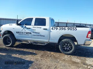 2022 Ram 2500 Tradesman with VIN 3C6UR5CJ5NG356107, listed as a IAAI auction lot 41386614 with 1 mi miles. Bid and sale history available at carsss.com. Image 14.