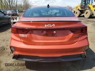 2024 Kia Forte GT-Line with VIN 3KPF54AD1RE734977, listed as a Copart auction lot 52178585 with 12,196 mi miles and Salvage Title. Bid and sale history available at carsss.com. Image 6.