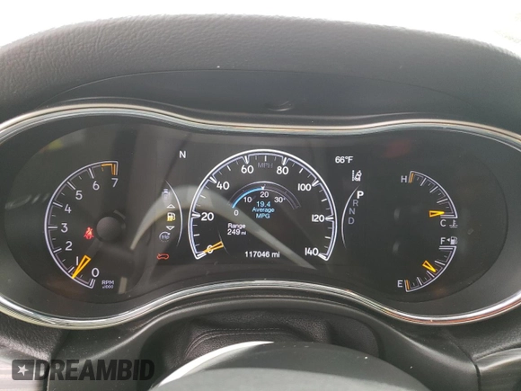2021 Jeep Grand Cherokee 80th Anniversary with VIN 1C4RJFBG6MC583471, listed as a Copart auction lot 53043325 with 117,046 mi miles and Salvage Title. Bid and sale history available at DreamBid. Image 9.
