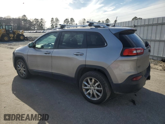 2018 Jeep Cherokee Limited with VIN 1C4PJLDXXJD558601, listed as a Copart auction lot 45552205 with 151,664 mi miles and Salvage title. Bid and sale history available at DreamBid. Image 2.
