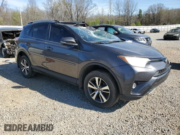 2018 Toyota RAV4 XLE with VIN JTMWFREV0JJ190508, listed as a Copart auction lot 49637125 with 120,768 mi miles and Salvage Title. Bid and sale history available at carsss.com. Image 4.