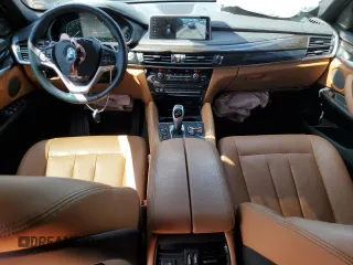 2019 BMW X6 xDrive35i with VIN 5UXKU2C56K0Z65365, listed as a Copart auction lot 59678573 with 54,944 mi miles. Bid and sale history available at carsss.com. Image 8.