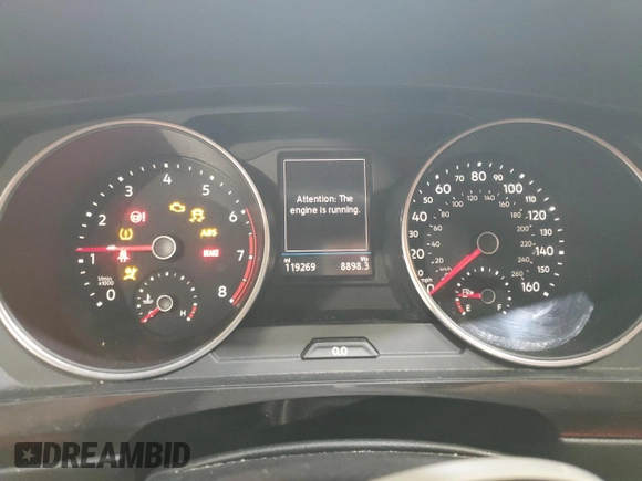 2018 Volkswagen Tiguan SEL с VIN 3VV3B7AX2JM153796, выставлен на аукционе Copart как лот 57461945 с пробегом 119 269 миль миль и Списание • Salvage title. История ставок и продаж доступна на DreamBid. Изображение 9.