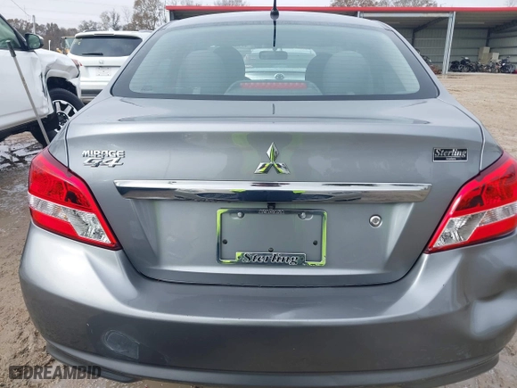 2020 Mitsubishi Mirage G4 ES with VIN ML32F3FJ9LHF08407, listed as a IAAI auction lot 41380079 with 57,292 mi miles. Bid and sale history available at carsss.com. Image 17.