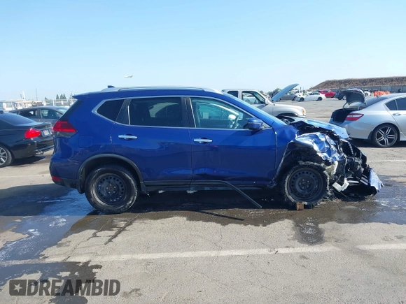 2017 Nissan Rogue SV with VIN KNMAT2MV9HP553763, listed as a IAAI auction lot 42380808 with 100,372 mi miles and . Bid and sale history available at DreamBid. Image 13.