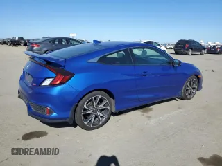 2017 Honda Civic Si with VIN 2HGFC3A55HH752606, listed as a Copart auction lot 46866185 with 118,662 mi miles and Salvage Title. Bid and sale history available at DreamBid. Image 3.