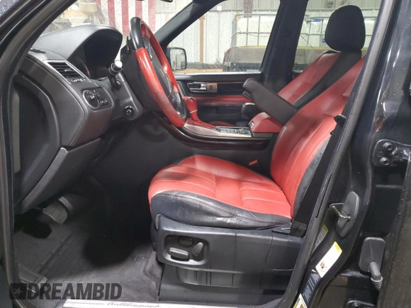 2012 Land Rover Range Rover Sport SC Autobiography with VIN SALSP2E41CA726663, listed as a Copart auction lot 87071244 with 76,848 mi miles and Salvage title. Bid and sale history available at DreamBid. Image 7.