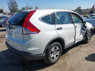 2013 Honda CR-V LX with VIN 5J6RM3H39DL002176, listed as a IAAI auction lot 41668666 with 65,940 mi miles. Bid and sale history available at carsss.com. Image 4.