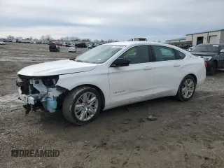 2015 Chevrolet Impala LS with VIN 1G11X5SL7FU128802, listed as a Copart auction lot 45420955 with 236,375 mi miles and Salvage Title. Bid and sale history available at DreamBid. Image 1.