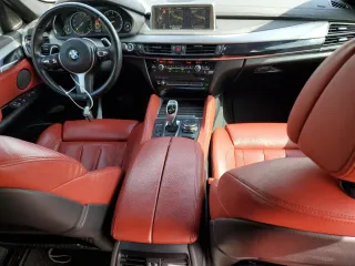 2016 BMW X6 xDrive50i with VIN 5UXKU6C50G0R33915, listed as a Copart auction lot 42183104 with 121,075 mi miles. Bid and sale history available at carsss.com. Image 8.