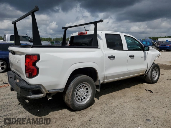 2023 Chevrolet Colorado 2WD Work Truck z VIN 1GCPSBEK1P1132168, wystawiony jako Copart lot #52357255 z przebiegiem 37 867 mil mil oraz Szkoda całkowita • Salvage title. Historia ofert i sprzedaży dostępna na DreamBid. Obrazek 3.