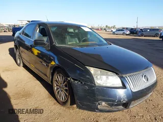2008 Mercury Milan Premier with VIN 3MEHM08Z88R666088, listed as a IAAI auction lot 41508017 with 213,373 mi miles and . Bid and sale history available at DreamBid. Image 1.