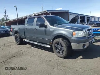 2007 Ford F-150 XLT with VIN 1FTPW14V17KC39418, listed as a Copart auction lot 51781705 with 151,304 mi miles and Salvage Title. Bid and sale history available at carsss.com. Image 4.