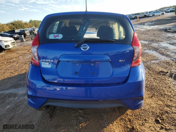 2017 Nissan Versa Note SV with VIN 3N1CE2CP5HL375838, listed as a Copart auction lot 41903165 with 0 mi miles and Salvage Title. Bid and sale history available at carsss.com. Image 6.
