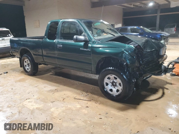 2000 Toyota Tacoma PreRunner with VIN 4TASM92N6YZ657141, listed as a Copart auction lot 43435185 with 103,933 mi miles and Salvage title. Bid and sale history available at DreamBid. Image 4.