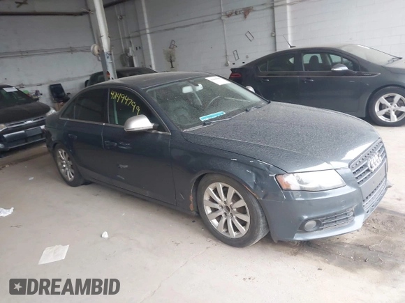 2009 Audi A4 Premium Plus with VIN WAUSF78K59A145187, listed as a IAAI auction lot 42494799 with 187,812 mi miles and . Bid and sale history available at DreamBid. Image 1.