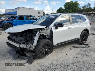 2024 Honda CR-V Sport with VIN 7FARS5H54RE018048, listed as a Copart auction lot 44967885 with 16,899 mi miles and Non Repairable. Bid and sale history available at DreamBid. Image 1.