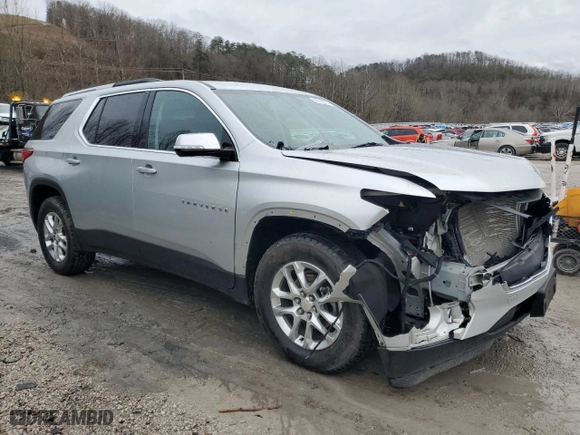 2018 Chevrolet Traverse LT Cloth with VIN 1GNEVGKWXJJ231234, listed as a Copart auction lot 85148074 with 88,410 mi miles and Clean Title. Bid and sale history available at carsss.com. Image 4.