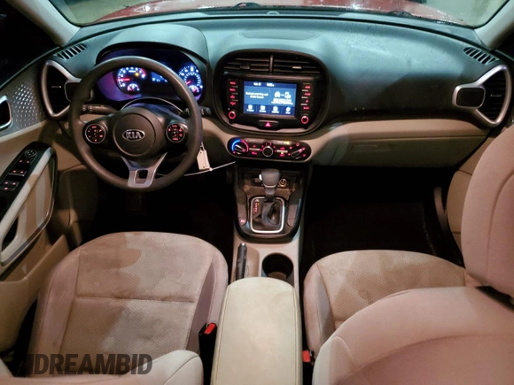 2020 Kia Soul S with VIN KNDJ23AU6L7723297, listed as a Copart auction lot 46460195 with 95,489 mi miles and Salvage Title. Bid and sale history available at DreamBid. Image 8.