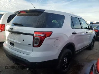 2013 Ford Utility Police Interceptor with VIN 1FM5K8AR9DGC73183, listed as a Copart auction lot 82955384 with 92,876 mi miles and Salvage Title. Bid and sale history available at carsss.com. Image 3.