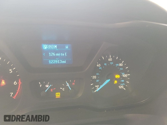 2019 Ford Transit with VIN 1FTYE1CG3KKB86885, listed as a IAAI auction lot 42907665 with 122,910 mi miles and . Bid and sale history available at DreamBid. Image 12.