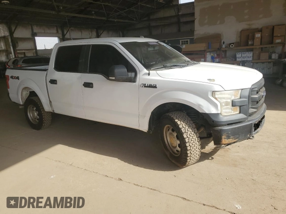 2017 Ford F-150 XL with VIN 1FTEW1EF9HKE40693, listed as a Copart auction lot 62956035 with 187,621 mi miles and Clean title. Bid and sale history available at DreamBid. Image 4.