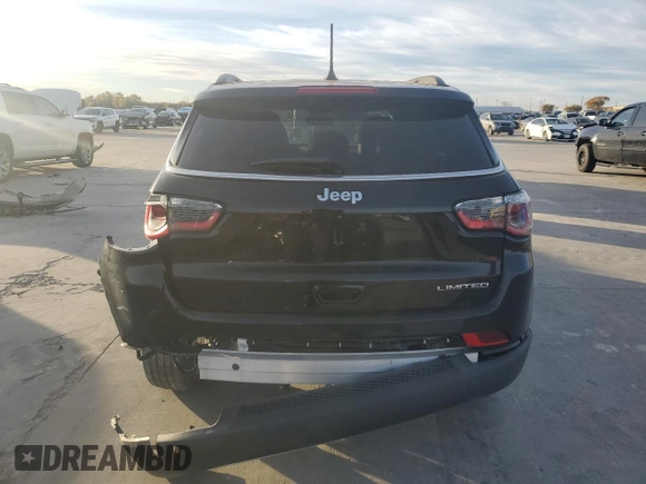 2021 Jeep Compass Limited with VIN 3C4NJCCB4MT510894, listed as a Copart auction lot 84452794 with Not provided miles and Clean title. Bid and sale history available at DreamBid. Image 6.