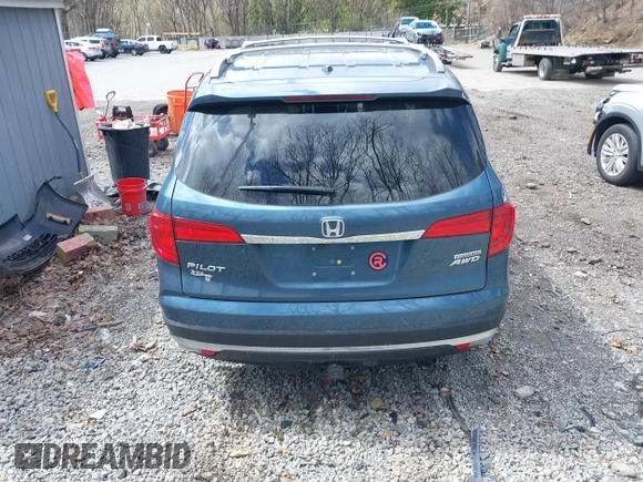 2017 Honda Pilot Touring with VIN 5FNYF6H93HB017623, listed as a IAAI auction lot 41996650 with 97,946 mi miles. Bid and sale history available at carsss.com. Image 16.