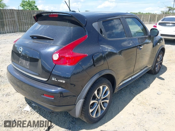 2011 Nissan Juke SL with VIN JN8AF5MV1BT012914, listed as a IAAI auction lot 42186471 with 148,520 mi miles. Bid and sale history available at carsss.com. Image 4.