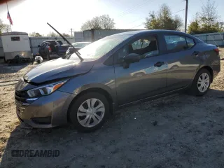 2024 Nissan Versa S with VIN 3N1CN8DV6RL871975, listed as a Copart auction lot 49680405 with 31,801 mi miles and Salvage Title. Bid and sale history available at DreamBid. Image 1.