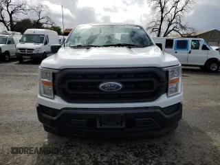 2022 Ford F-150 XL with VIN 1FTEX1CP0NKD24934, listed as a Copart auction lot 47757995 with 112,572 mi miles and Salvage title. Bid and sale history available at DreamBid. Image 5.