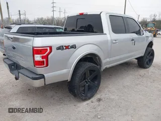 2019 Ford F-150 XL with VIN 1FTEW1E59KFC48276, listed as a IAAI auction lot 41498967 with 162,638 mi miles. Bid and sale history available at carsss.com. Image 4.