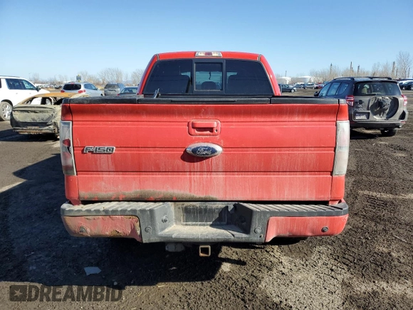 2013 Ford F-150 XL with VIN 1FTFW1ET5DFD18894, listed as a Copart auction lot 49705005 with 232,384 mi miles and Salvage Title. Bid and sale history available at carsss.com. Image 6.