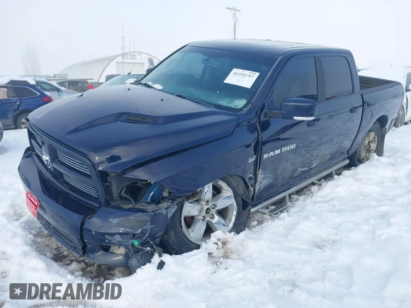 2012 Ram 1500 Sport with VIN 1C6RD7MT4CS190197, listed as a IAAI auction lot 41254757 with 200,608 mi miles. Bid and sale history available at carsss.com. Image 17.