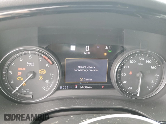 2020 Cadillac XT6 FWD Premium Luxury with VIN 1GYKPCRS9LZ148944, listed as a Copart auction lot 54406745 with 64,086 mi miles and Salvage title. Bid and sale history available at DreamBid. Image 9.