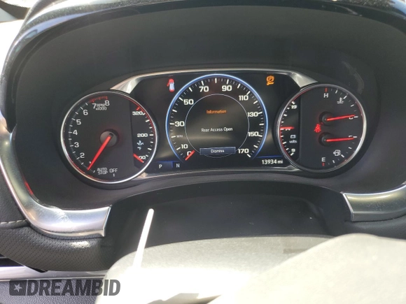 2024 Chevrolet Traverse with VIN 1GNETZKW0RJ136100, listed as a Copart auction lot 62983265 with 13,934 mi miles and Non repairable. Bid and sale history available at DreamBid. Image 9.