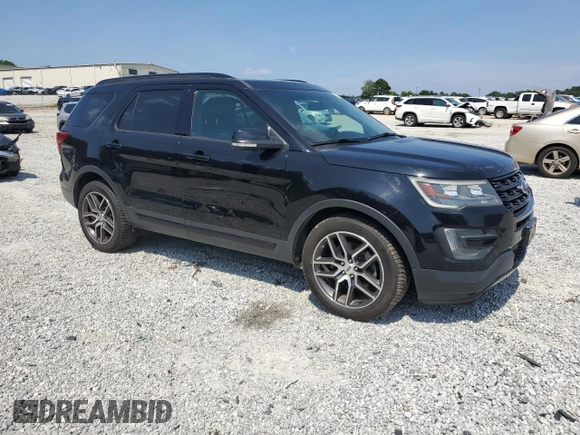 2016 Ford Explorer Sport with VIN 1FM5K8GT1GGA55066, listed as a Copart auction lot 62107415 with 212,916 mi miles and Salvage title. Bid and sale history available at DreamBid. Image 4.