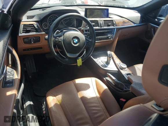 2014 BMW 4 Series 435i with VIN WBA3T3C52EJ877147, listed as a Copart auction lot 53008705 with Not provided miles and Salvage title. Bid and sale history available at DreamBid. Image 8.