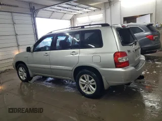 2007 Toyota Highlander Hybrid with VIN JTEGW21A870017652, listed as a Copart auction lot 88130655 with 132,181 mi miles and Salvage Title. Bid and sale history available at carsss.com. Image 2.