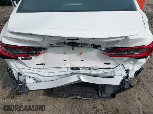 2025 Toyota Camry LE with VIN 4T1DAACK9SU084957, listed as a IAAI auction lot 41688859 with 7,396 mi miles and . Bid and sale history available at DreamBid. Image 6.