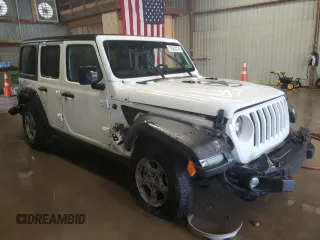 2021 Jeep Wrangler Unlimited Freedom z VIN 1C4HJXDG8MW649807, wystawiony jako Copart lot #72963374 z przebiegiem 17 152 mil mil oraz Szkoda całkowita • Salvage title. Historia ofert i sprzedaży dostępna na DreamBid. Obrazek 4.