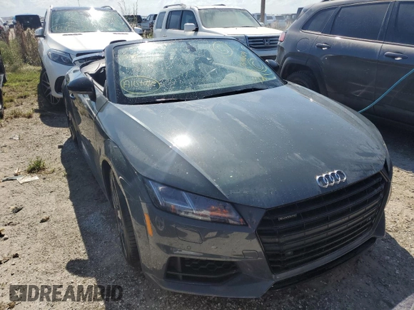 2020 Audi TT Roadster with VIN TRUTECFV1L1001052, listed as a Copart auction lot 76446124 with Not provided miles and Salvage title. Bid and sale history available at DreamBid. Image 5.
