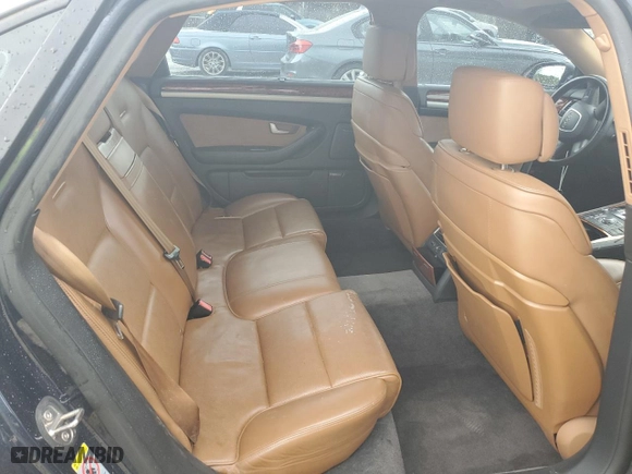 2007 Audi A8 L 4.2L with VIN WAUMV44E67N004015, listed as a Copart auction lot 68676534 with 118,112 mi miles and Salvage Title. Bid and sale history available at carsss.com. Image 10.
